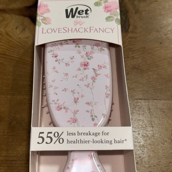 Wet LoveShackFancy Mini Smooth Styler Pink English Ivy - Picture 6 of 6